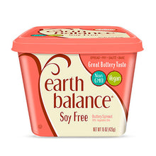 Cargar imagen en el visor de la galería, Buttery Spread Soy Free, Earth Balance 425 g