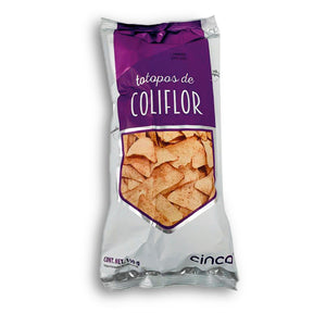 Totopos de Coliflor Horneados Libre de Gluten, Cinca 150 g
