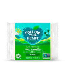 Cargar imagen en el visor de la galería, Vegan Mozzarella Slices, Follow your Heart 200 g