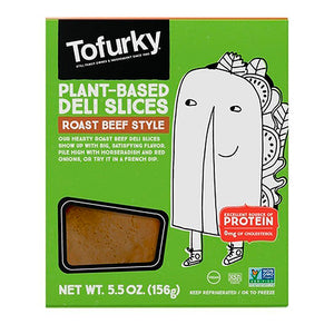 Plant-Based Deli Slices Roast Beef Style Tofurky 156 g
