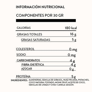 Granola Low Carbs - Keto 250 g