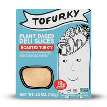 Cargar imagen en el visor de la galería, Plant-Based Deli Slices Oven Roasted, Tofurky 156 g