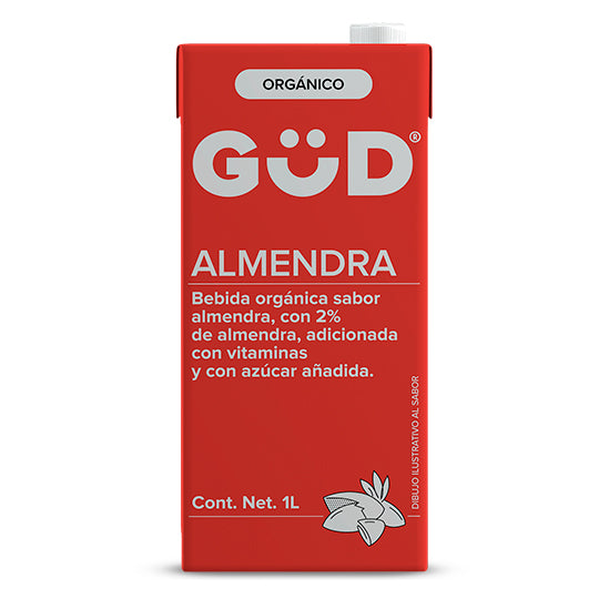 Leche de Almendra Orgánica, Güd 1 lt