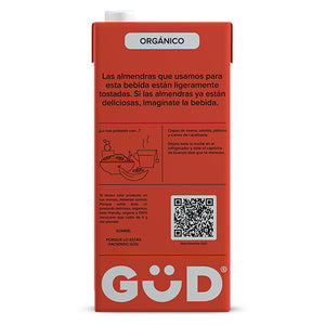 Leche de Almendra Orgánica, Güd 1 lt