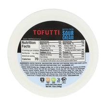 Cargar imagen en el visor de la galería, Sour Cream, Tofutti 340 g