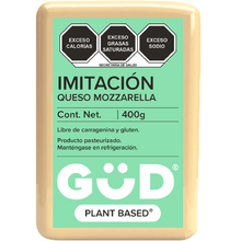 Cargar imagen en el visor de la galería, Queso Mozzarella Vegano, Plant Based 400 g