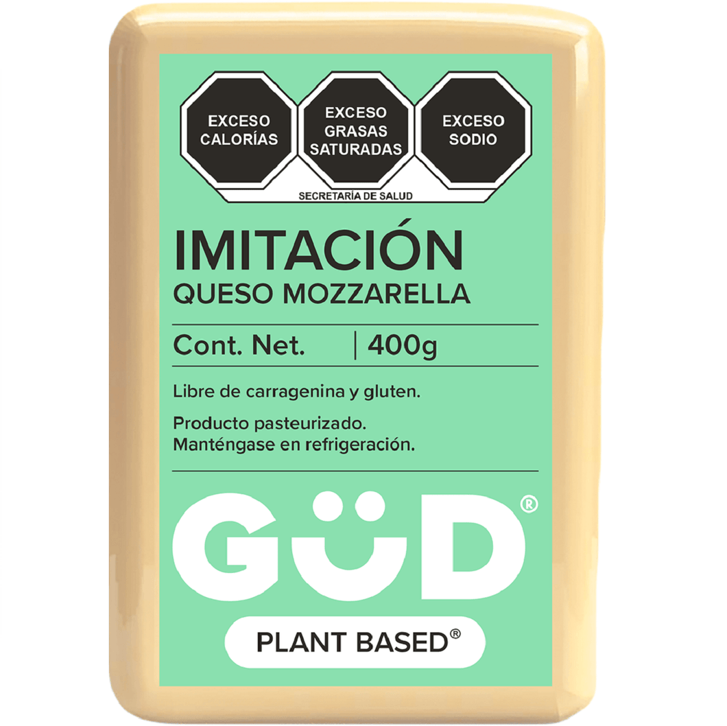 Queso Mozzarella Vegano, Plant Based 400 g