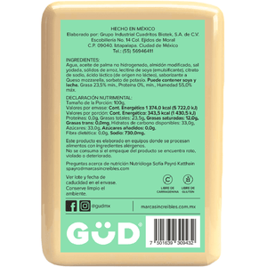 Queso Mozzarella Vegano, Plant Based 400 g