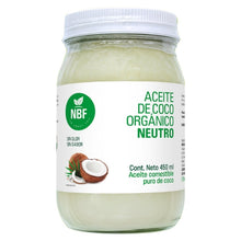 Cargar imagen en el visor de la galería, Aceite de Coco Orgánico Neutro, NBF 450 ml