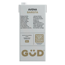 Cargar imagen en el visor de la galería, Leche Barista de Avena Sin Azúcar, Güd 1 lt