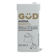 Cargar imagen en el visor de la galería, Leche Barista de Avena Sin Azúcar, Güd 1 lt