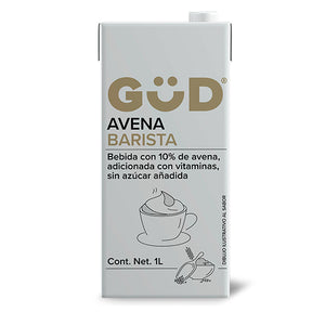 Leche Barista de Avena Sin Azúcar, Güd 1 lt