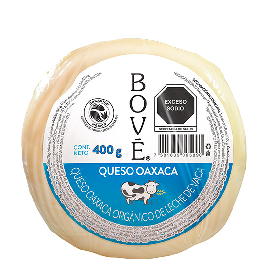 Queso Oaxaca Orgánico Bové 400 g