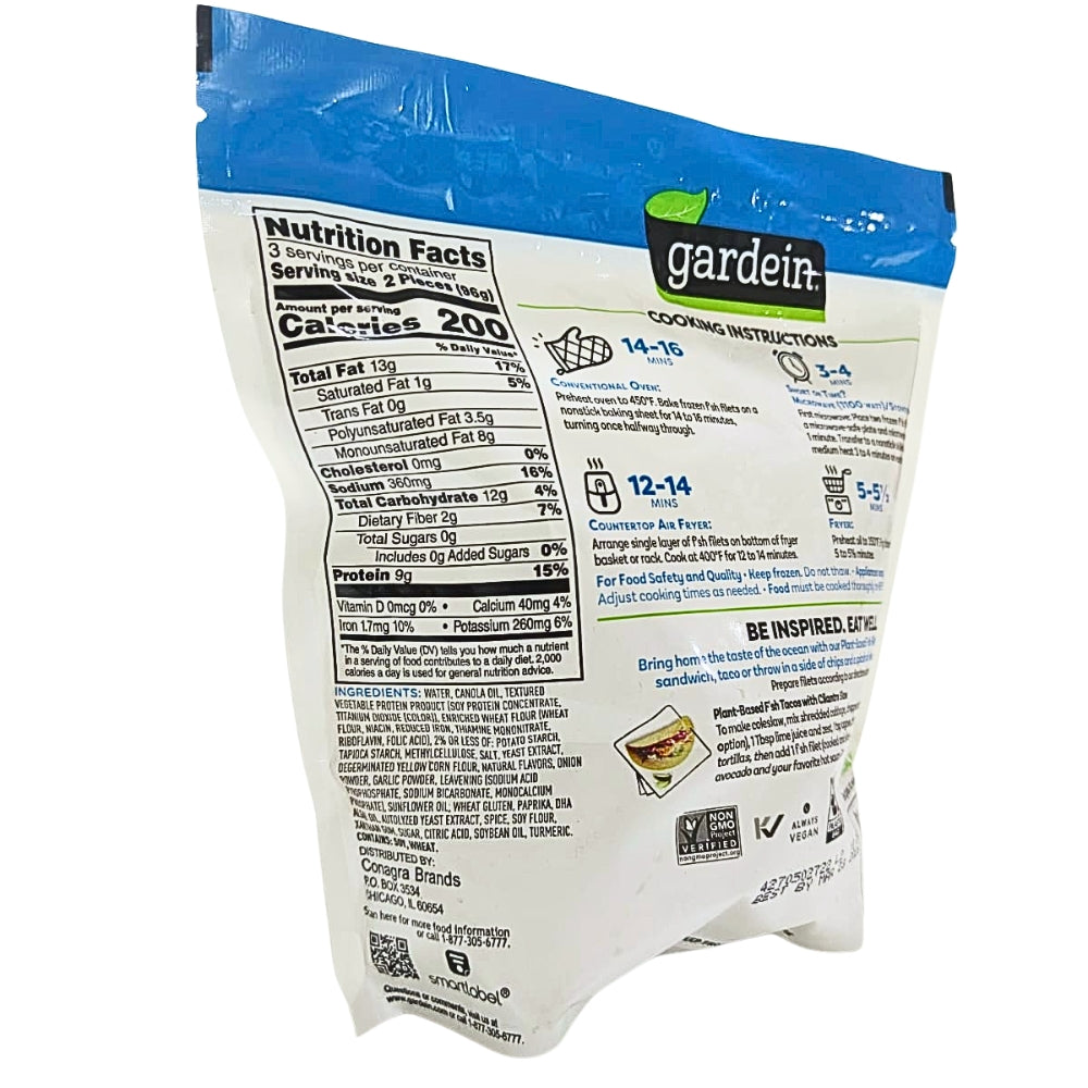Fishless Filets, Gardein 288 g – Kenko Foods