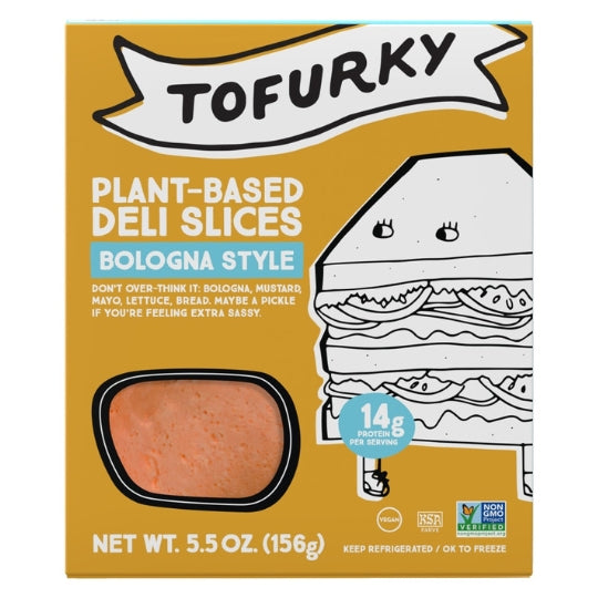 Plant-Based Deli Slices Bologna Style Tofurky 156 g