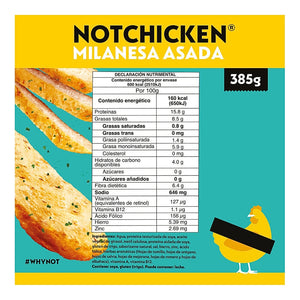 Not Chicken Milanesa Asada, NotCo 385 g
