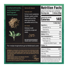 Cargar imagen en el visor de la galería, Lentil &amp; Sage Deli Slices, Field Roast 156 g