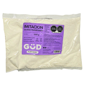 Sustituto de Queso Parmesano Molido, Planet Vegan 500 g