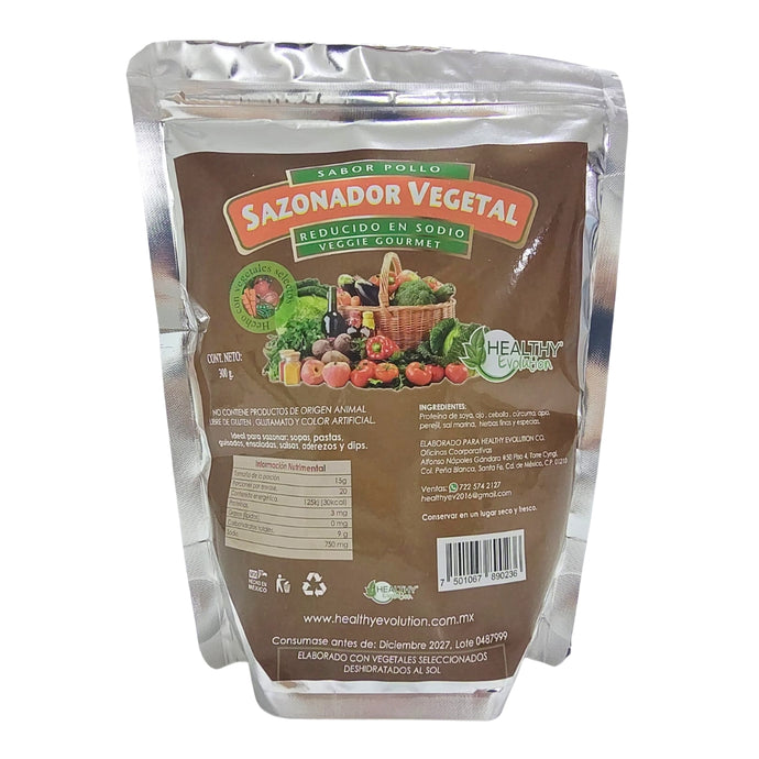 Sazonador Vegetal Bajo en Sodio, Healthy Evolution 300 g