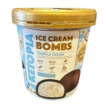Cargar imagen en el visor de la galería, Ice Cream Bombs Vanilla Cream, Ketopia 200 g