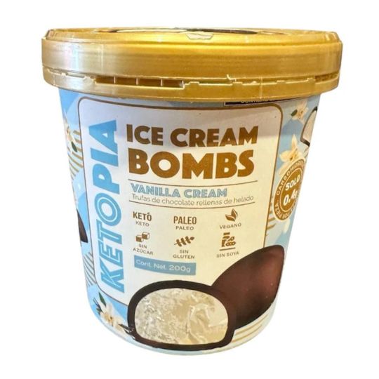 Ice Cream Bombs Vanilla Cream, Ketopia 200 g