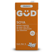 Cargar imagen en el visor de la galería, Leche de Soya Orgánica Sin Azúcar, Güd 1 lt