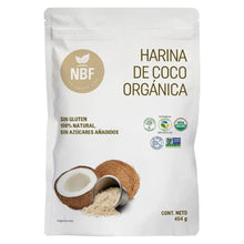 Cargar imagen en el visor de la galería, Harina de Coco Orgánica, NBF 454 g