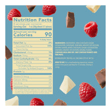 Cargar imagen en el visor de la galería, Tru Fru Hyper-Chilled Whole Raspberries in White and Milk Chocolate 142 g