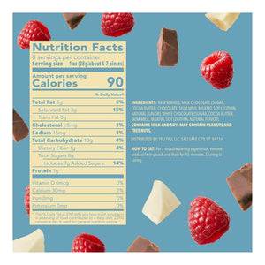 Tru Fru Hyper-Chilled Whole Raspberries in White and Milk Chocolate 142 g