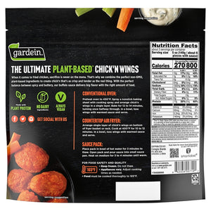 Ultimate Chick´n Wings Buffalo Gardein 419 g