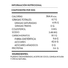 Cargar imagen en el visor de la galería, Plátanos con Canela 100 g