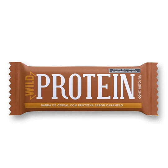 Barra de Proteína Sabor Caramelo, Wild Protein 45 g