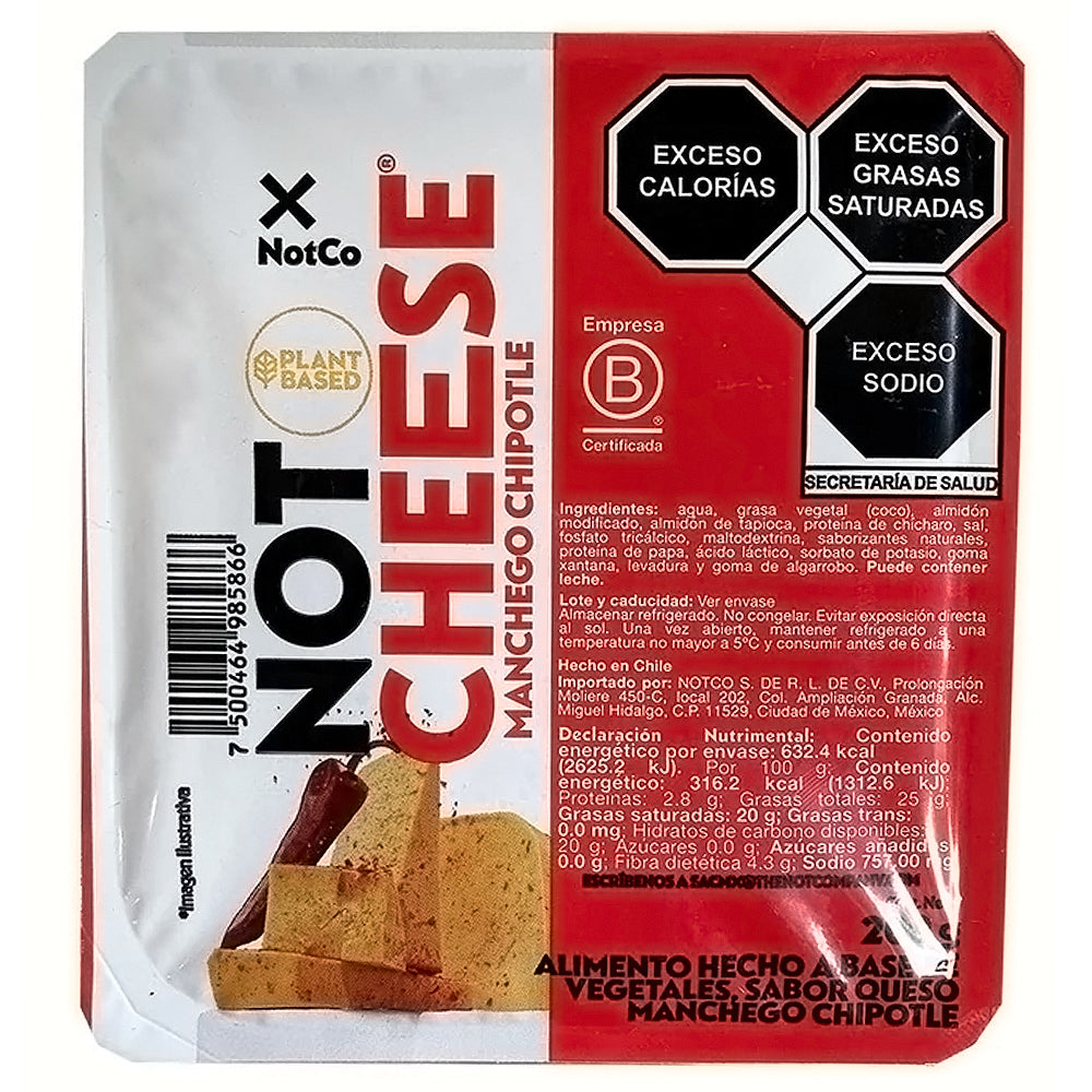 Not Cheese Manchego Chipotle, NotCo 200 g
