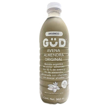 Cargar imagen en el visor de la galería, Leche de Avena Almendra Original Sin Azúcar Orgánica, Güd 960 ml