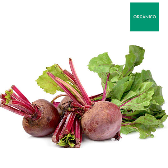 Betabel Rojo,  Con Sus Hojas Orgánico 500 g