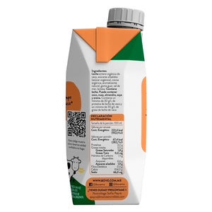 Leche Orgánica Deslactosada Sabor Chocolate, Bové 330 ml