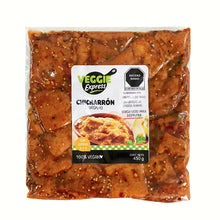 Cargar imagen en el visor de la galería, Chicharrón Vegano en Salsa Roja, Veggie Express 450 g