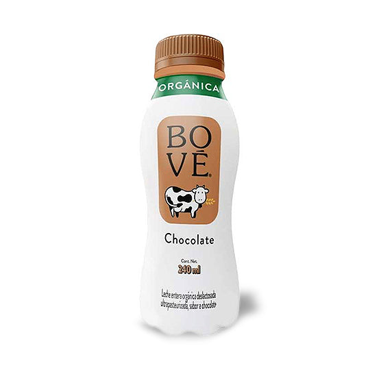 Leche Orgánica Sabor Chocolate, Bove 240 ml