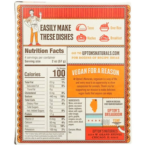 Chorizo Seitan, Upton’s naturals 227 g