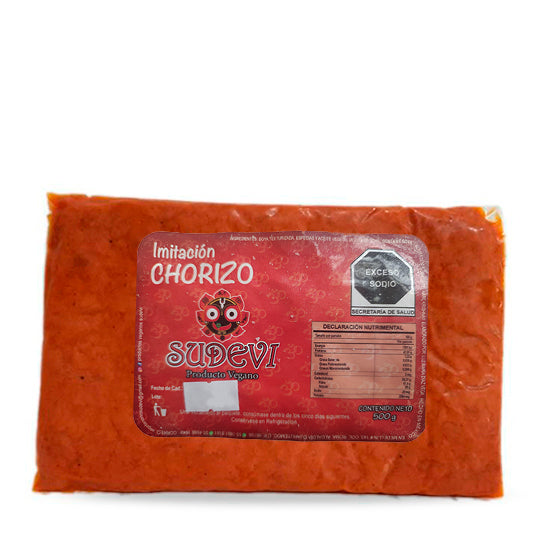 Chorizo Vegano Sudevi 500 gramos
