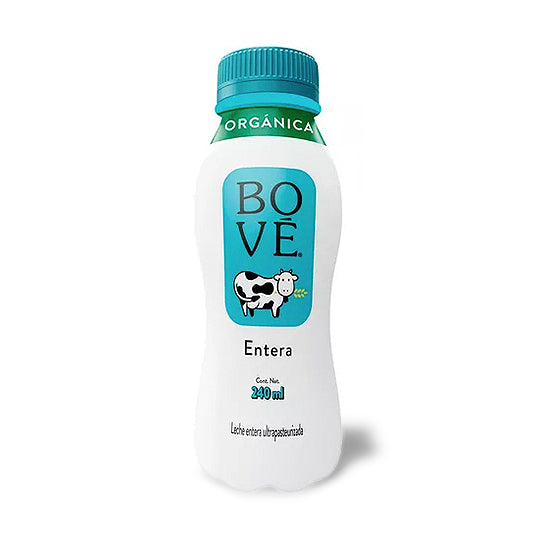 Leche Entera Orgánica, Bove 240 ml