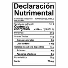 Cargar imagen en el visor de la galería, Harina de Coco Orgánica, NBF 454 g