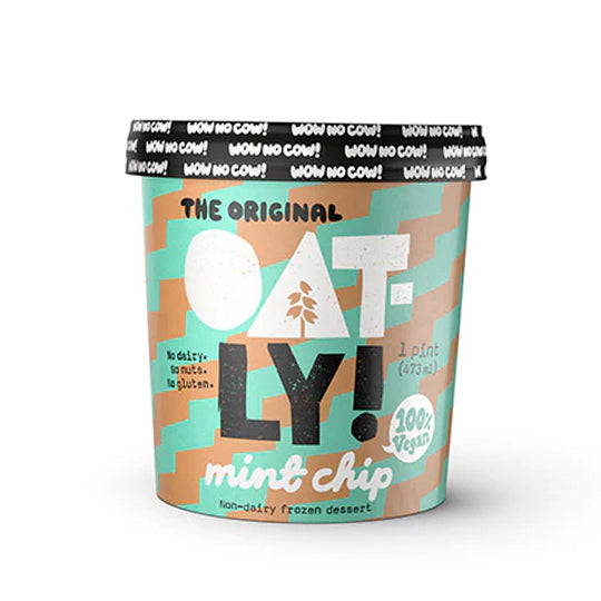 Mint Chip Ice Cream, Oatly 473 ml