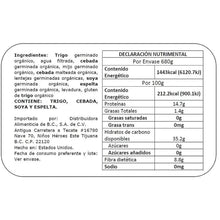 Cargar imagen en el visor de la galería, Pan de Cereales Germinados Sin Harina 0% Sodio Ezekiel 680 g