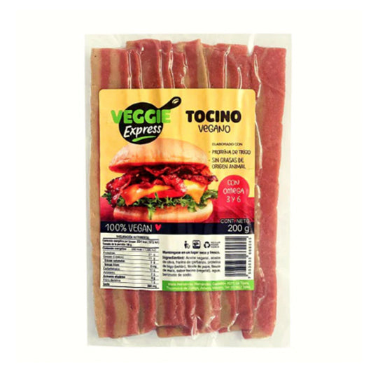 Tocino Vegano, Veggie Express 200 g