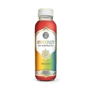 Organic Trilogy Synergy Raw Kombucha, GT´s 296 ml