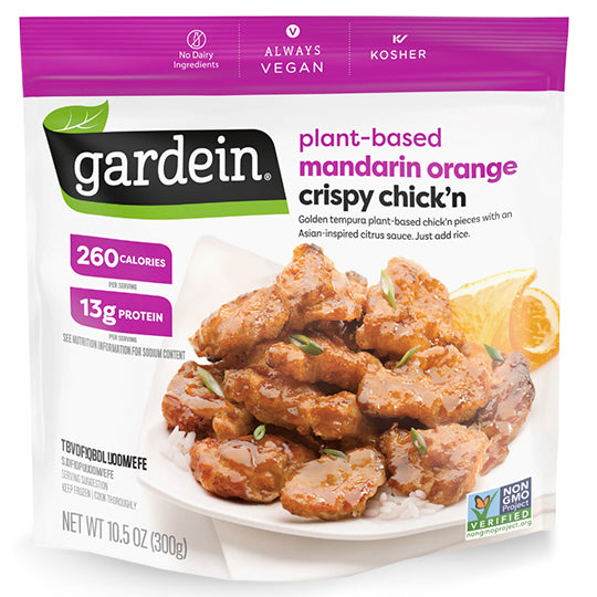 Mandarin Orange Crispy Chicken, Gardein 300 g