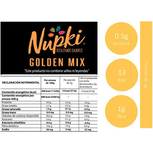 Leche Dorada en Polvo Vegana, Nupki 300 g