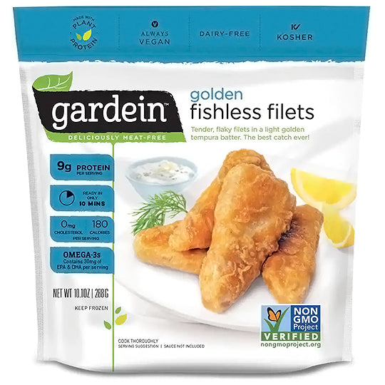 Fishless Filets, Gardein 288 g