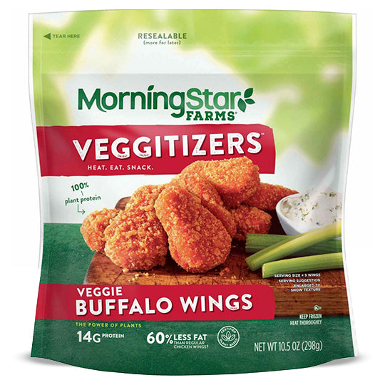 Veggie Buffalo Wings, MorningStar Farms 298 g